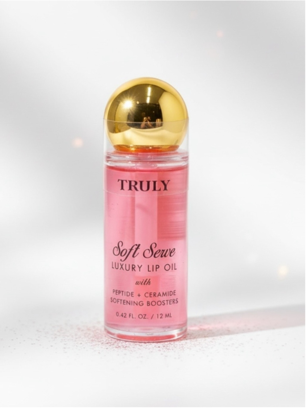 Truly Soft Serve Luxury Lip Oil 12ml Peptide Ceramide Hydrating